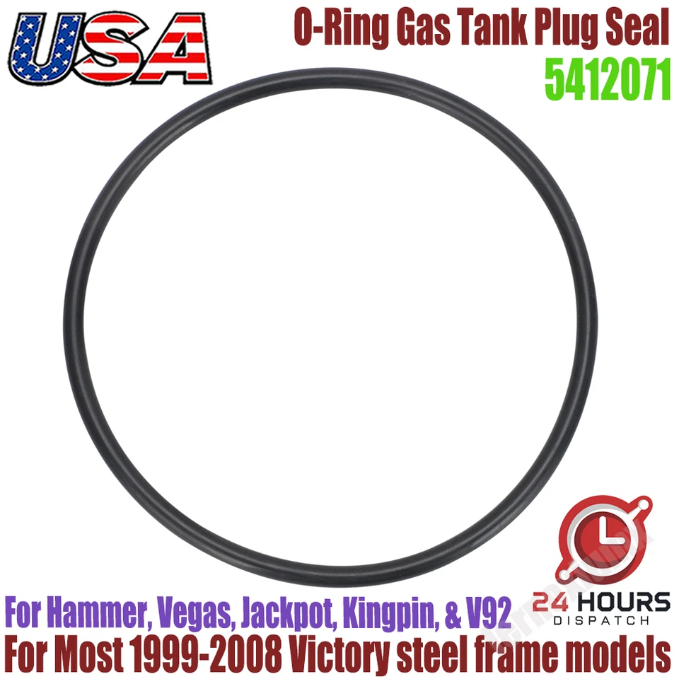 5412071 O-RING GAS TANK PLUG SEAL FOR VICTORY 1999 – 08 VEGAS HAMMER JACKPOT US Foto 1 de 4