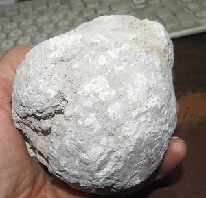 MEXIKANISCHER 3,75-4 ZOLL DRUZY NEBEL KRISTALL GEODEN GROB UNGEÖFFNET HOHLGLAS - Bild 1 von 4