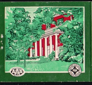 HARRODSBURG KY Beaumont Inn Vtg Restaurant Match Book Cover Hotel Advertising - Picture 1 of 3