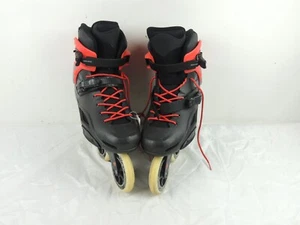Rollerblade RB 110 3WD Adult Mens Size 13 Rollerblades Inline Skates Red Used - Picture 1 of 9
