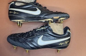 Nike Super Ligera K SG Größe 9 USA Schwarz Gold: Nike Fußball: Leder  - Bild 1 von 7