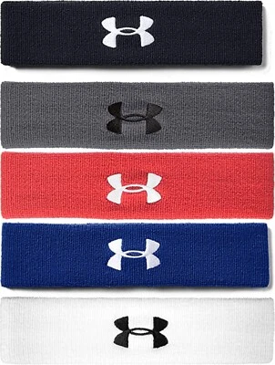 Diadema Under Armour UA genuina, diadema con banda para el sudor, elige tu color Foto 1 de 4