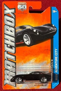 MATCHBOX TVR TUSCAN S MBX ADVENTURE CITY 62/100 BLACK. SEE COMBINED OFFERS! - Picture 1 of 1