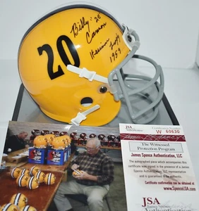 BILLY CANNON AUTOGRAPHED THROWBACK MINI HELMET LSU TIGERS HEISMAN 1959 JSA - Picture 1 of 7