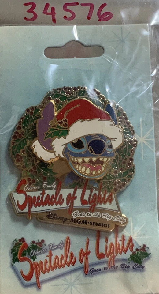 WDW DISNEY 2004 Osborne Family Spectacle of Lights puntada en corona PIN PP 34576 Foto 1 de 1