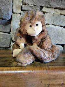 Folkmanis Small Monkey Plush Hand Puppet Animals Soft Toy 9” Long Tail - Picture 1 of 6