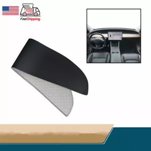 Alfombrilla de cuero para tablero de instrumentos para Tesla Modelo 3 Modelo Y 2017-2023 - Imagen 1 de 10