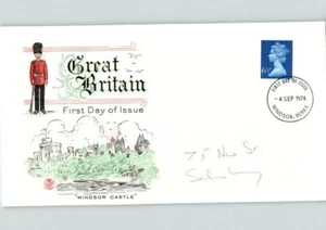 1974 GREAT BRITAIN, pic of WINDSOR CASTLE, First Day of Issue - Picture 1 of 1