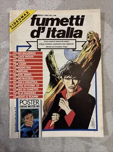 DYLAN DOG e altri Fanzine FUMETTI D'ITALIA n 1 Aprile 1992 con Poster Mister No - Foto 1 di 1
