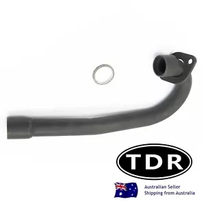 Exhaust Head Pipe Header & Gasket 4 zongshen 150 / 200 / 250cc Dirt Bike Quad - Picture 1 of 3