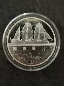 10 EURO ARGENT 2013 BE PROOF / LA GLOIRE / LES GRANDS NAVIRES FRANCAIS / SILVER - Picture 1 of 3
