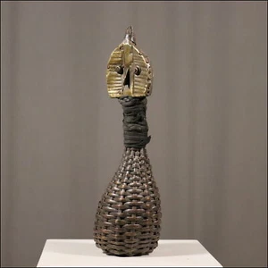 69061) Rassel-Figur Kota Gabun Afrika Africa Afrique figure ART KUNST - Bild 1 von 1