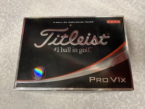 Box mit 12 Fitleist Pro V1x Golfball 5-6-7-8 - Bild 1 von 2
