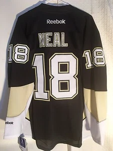 Reebok Premier NHL Pittsburgh Penguins James Neal Black Jersey Men's M - Picture 1 of 2