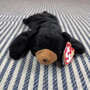 TY Beanie Original Baby - Blackie - Rare with Error, Tag & Good Condition - Picture 1 of 12
