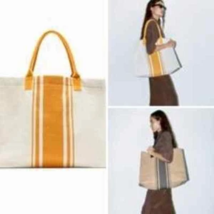 ZARA Maxi Fabric Tote 6190/110 - Picture 1 of 4