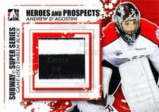 2011-12 ITG Heroes and Prospects Subway Emblem Black #3 Andrew D'Agostini