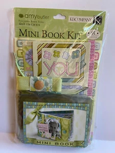 Kit de mini libros Amy Butler #533400 de K & Company 91 piezas. 4x3. ¡Excelentes 4 artesanos! - Imagen 1 de 4
