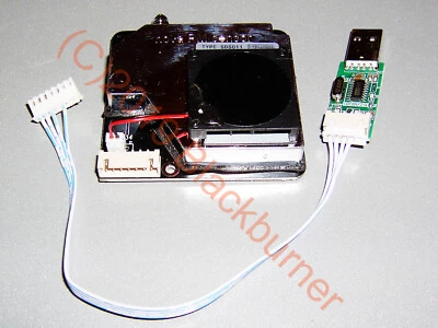 Nova Fitness SDS011 Feinstaubsensor inkl. USB Adapter PM2,5 Arduino