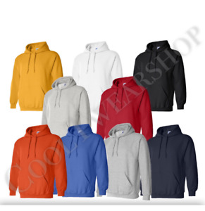 Gildan Heavy Blend Hoodie Men Pullover Plain Hooded Sweatshirt 18500