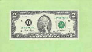 2003 ..AU+ $2 I 5409 8825 A .... 2003 $2 I-A NICE NOTE FRN - Picture 1 of 2