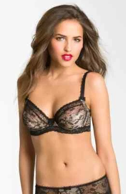 Sujetador Fantasie para mujer Susanna con aros soporte lateral 2402 negro/dorado varias tallas Foto 1 de 4