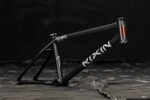 RIXIN Billy Perry Big Apple BMX Freestyle Bike Bicycle Frame 21 TT Matte Blk - Picture 1 of 8