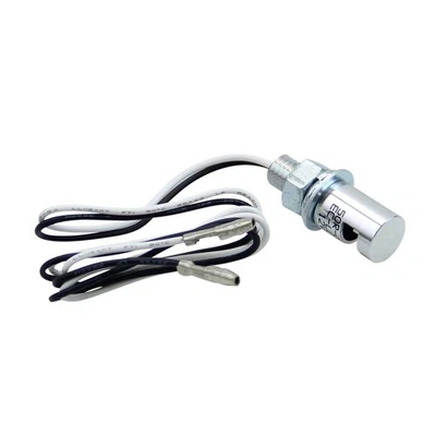 LED Kennzeichenbeleuchtung mini mit E-Prüfzeichen 12V Roller Motorrad rund chrom - Bild 1 von 4