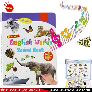 My First English Sound Book – 470 Words, 21 Themes, Fun Word Game☀️ - Picture 1 of 16