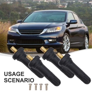 Valve Stem 4Pcs Black Tire Pressure Parts Practical Accessories Useful - Picture 1 of 12