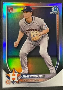 Bowman Shay Whitcomb 2025 refractor rojo novato #47 Houston Astros - Imagen 1 de 2