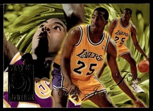 1995-96 FLAIR WAVE OF THE FUTURE EDDIE JONES Los Angeles Lakers #250 - Picture 1 of 2