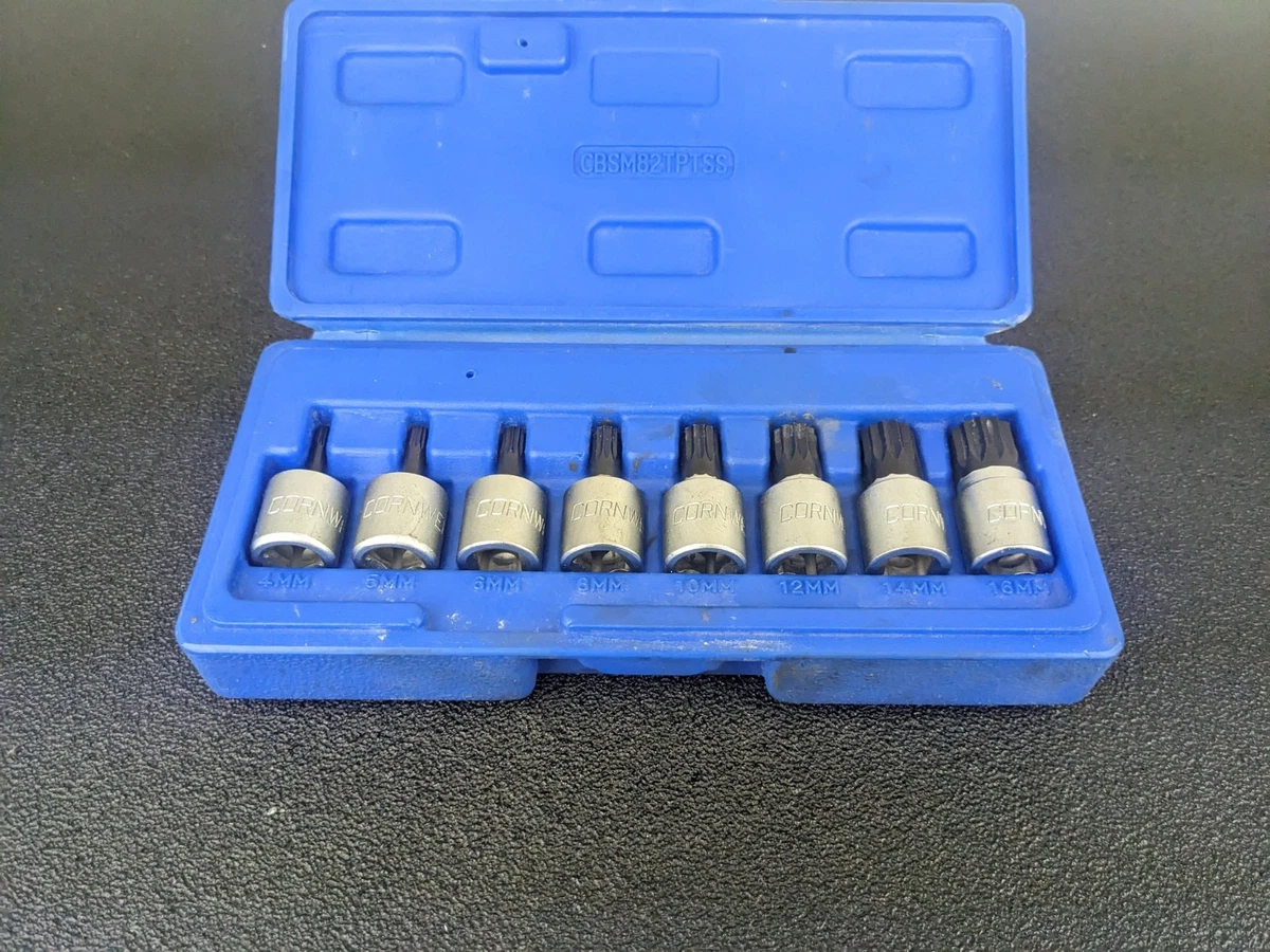 10mm Triple Square Bit CARBYNE 8-Piece XZN Triple Square Super