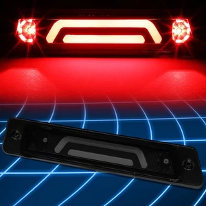 For 87-93 Ford Mustang LX w/OEM Spoiler Tinted 3D LED Third Tail Brake Light - Picture 1 of 6