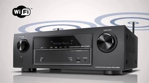 Denon AVR-X1100W A/V Receiver Internet Wi-Fi Bluetooth USB 4k HDMI Tuner  OSD - Bild 1 von 4