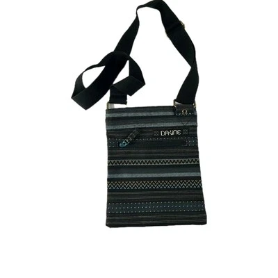 Bolsa de ombro Dakine Jo Jive tiracolo azul/preta com zíper - Imagem 1 de 4