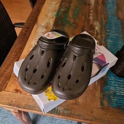 Chung Shi Unisex Vitalschuhe Dux Ökoclogs Gr. XXL 44/45 NEU dunkelbraun  - Bild 1 von 4