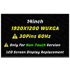 14In 30Pins 1920X1200 Lcd Screen Panel For Lenovo Thinkpad P14s Gen 4 21K5 21K6