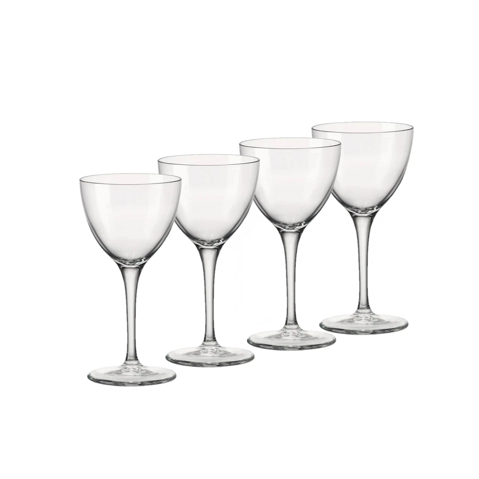 Vasos Bormioli Rocco Novecento Stemware Nick & Nora, juego de 4, 5,25 oz - transparentes Foto 1 de 4