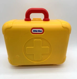Kit medico giallo Little Tikes vintage custodia medico gioco finto pronto soccorso anni 80 - Foto 1 di 12