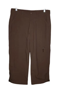 Royal Robbins Damen Wander Crops Größe 8 braun ein Knopf fehlt - Bild 1 von 5