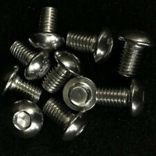 M8 x 12mm - 200 - A2 Stainless Steel Button Head Socket Cap Screws - ISO 7380