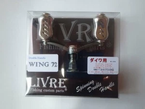 Wing 72 Fino knob Gunmetal P Titanium G LIVRE From Stylish anglers Japan - Picture 1 of 1