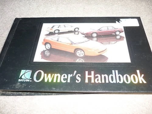 1994 SATURN SL SL1 SL2 SC1 SC2 SW1 SW2 OWNERS MANUAL - Image 1 of 1