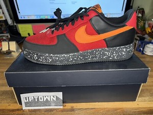 Nike Air Force 1 Premium ‘07 “Black Mandarin” 2007 315180-681 Sz 12 DS RARE! One