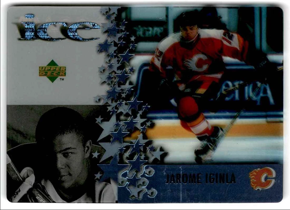1998-99 Upper Deck McDonald's Jarome Iginla Calgary Flames #MCD 12 - Image 1 of 2