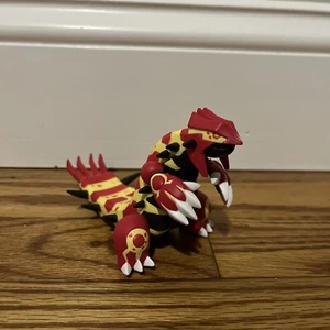 RARO GIOCATTOLO VINTAGE GROUDON POKEMON QUALITÀ PVC TOMY ACTION FIGURE POSABILE OTTIME CONDIZIONI!!! - Foto 1 di 6