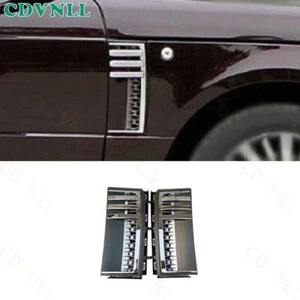 For LR Range Rover L322 03-2012 Gray Silver Side Fender Air Vents Outlet Replace - Bild 1 von 5