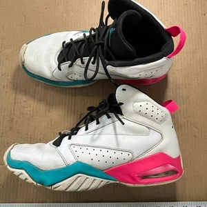 Air Jordan Lift Off South Beach Mens 10.5 Sneakers Shoes White Aqua AR4430-105 - Picture 1 of 12