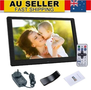 17" LED Digital Photo Picture Frame Movie MP4 Player HDMI Port - Picture 1 of 7